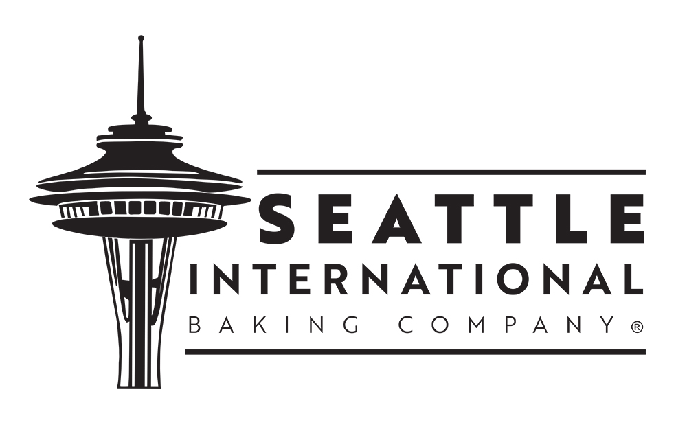 Black Seattle International Baking Company Logo
