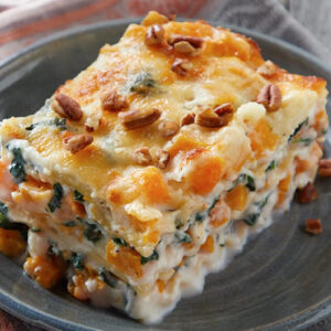 Cheesy Butternut Squash Lasagna