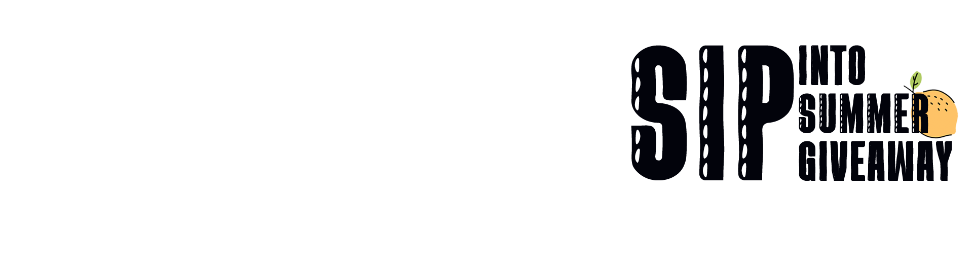 Text reads: "Sip into Summer Giveaway"