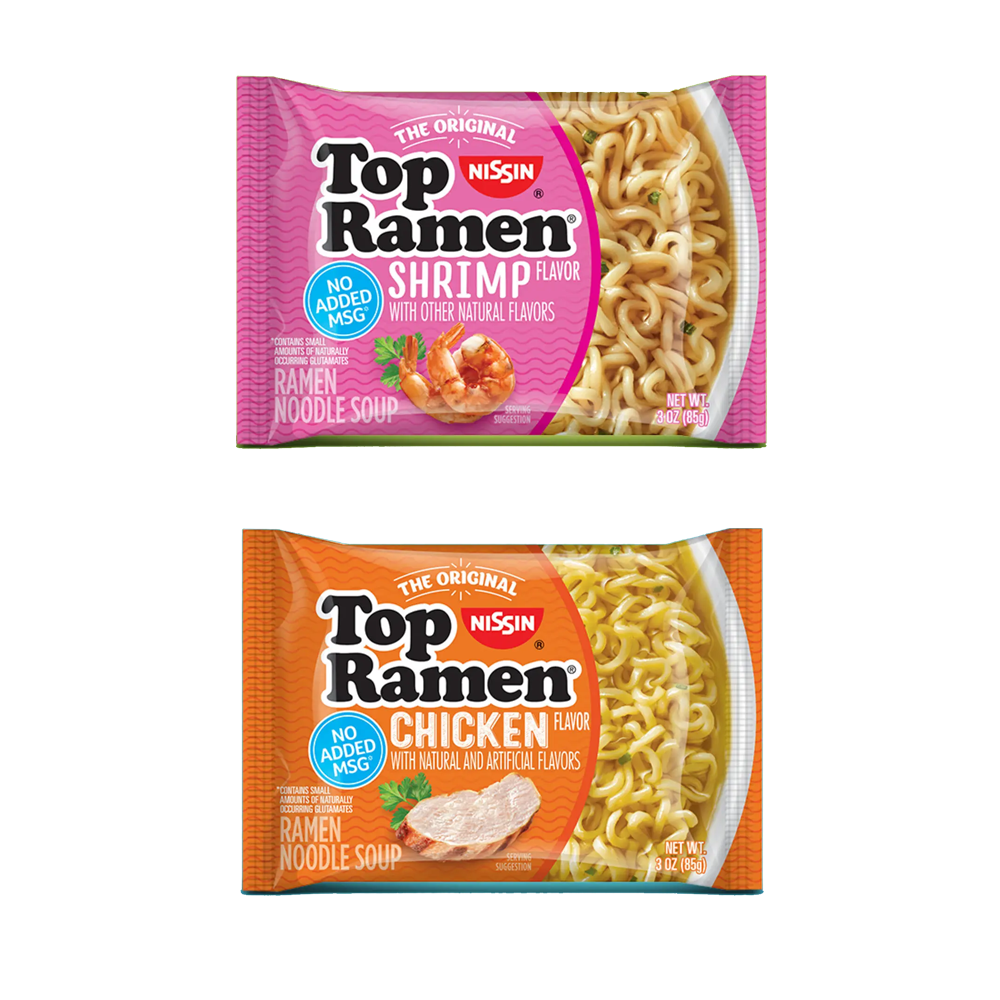 Packages of Top Ramen