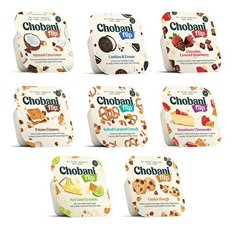 Chobani Flip products