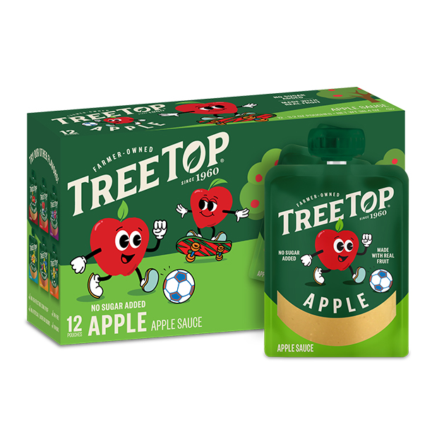 TreeTop No Sugar Added Apple Applesauce Pouches