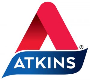 Atkins Logo on White Background